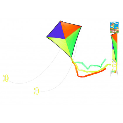 the flying kite, 72 x 72 cm