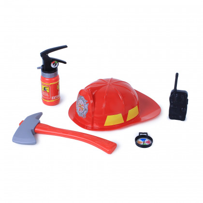 Fireman set, helmet and accessories