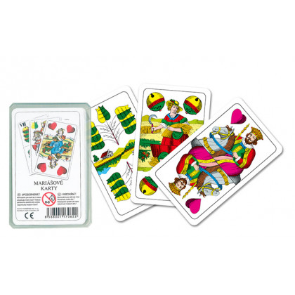 the marriage card game, plastic box