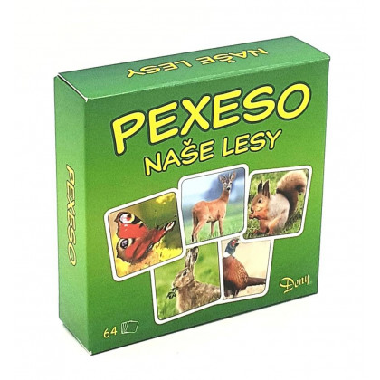 Pexeso Our forests in a box