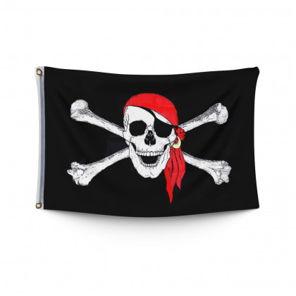 the pirate flag 90 x 150 cm