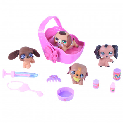 Animals 4 pcs with accessories
