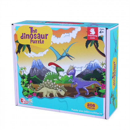 the Puzzle dinosaurs 208 pcs