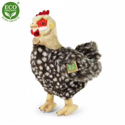 Plush hen 33 cm ECO-FRIENDLY with egg
