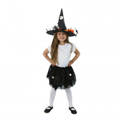 Children costume - tutu black witch