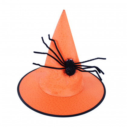 Witch / Halloween hat with spider
