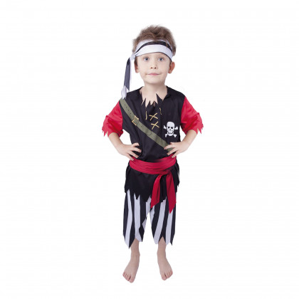 Kid's costume pirate, scarf (M) e-pack