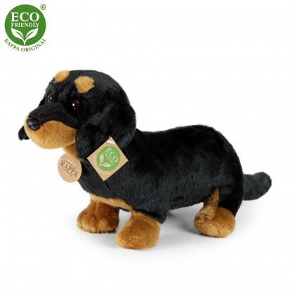 Plush dog dachshund 30 cm ECO-FRIENDLY
