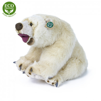 Plush teddy polar bear 43 cm ECO-F.
