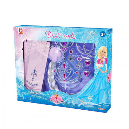 Princess set with pink gloves