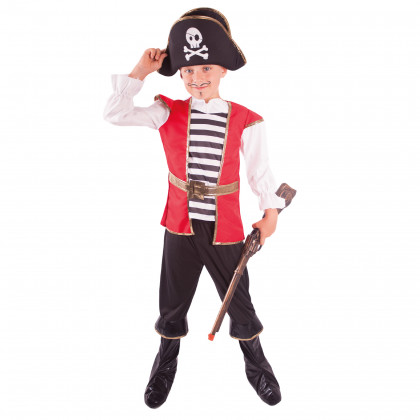 Pirate costume with hat M/EKO