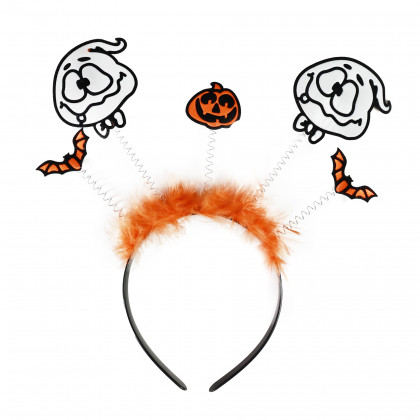 Halloween orange headband