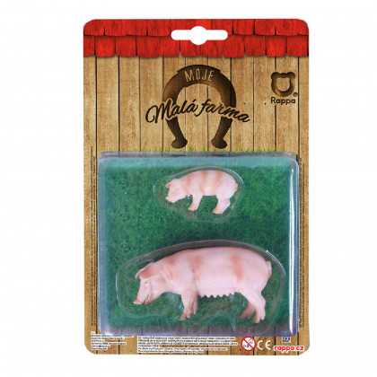 Farm animals 2 in 1 - pigs