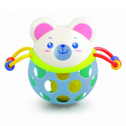 Soft mouse rattle