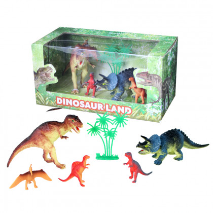 Dinosaurs 5-13 cm in a box
