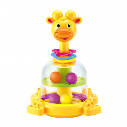 Toy with balls giraffe