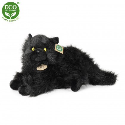 Plush black cat 30 cm ECO-FRIENDLY