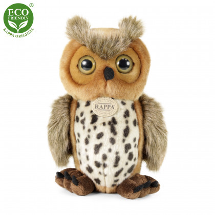 Plush owl 26 cm ECO-FRIENDLY