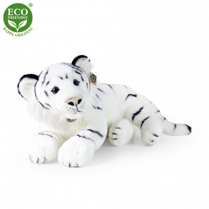 Plush white tiger 60 cm ECO-FRIENDLY