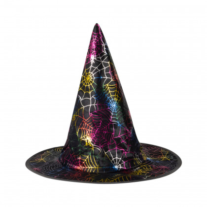 Hat with cobweb for children