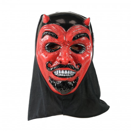 Devil mask with horns