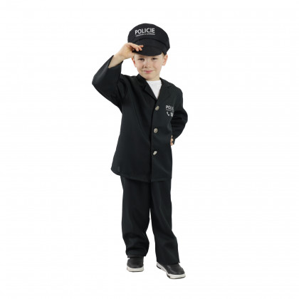 Children costume - policeman M ECO