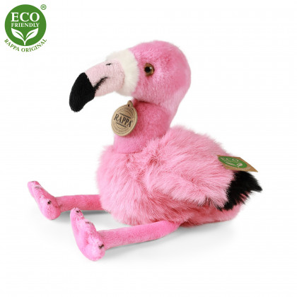 Plush flamingo 20 cm ECO-FRIENDLY