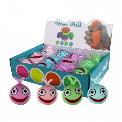 Anti-stress squishy ball 7cm 4 types