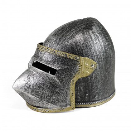 the knight helmet Bascinet - dog nose