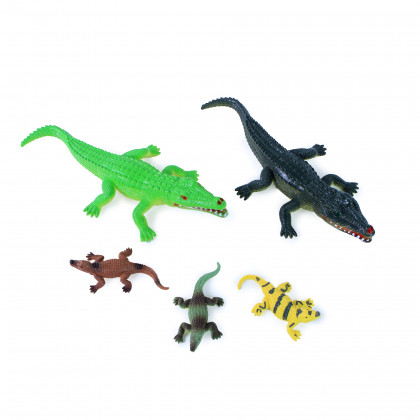 the crocodiles, 5 pcs in a package