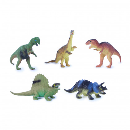 the dinosaurs, 5 pieces