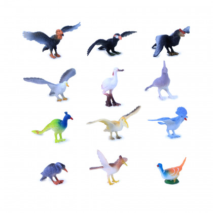 the birds, 12 pieces in a package
