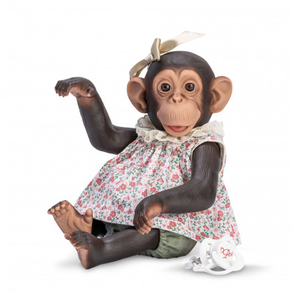 Lola flower chimpanzee doll