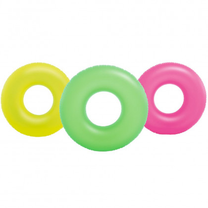 the inflatable ring NEON, 91 cm
