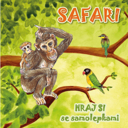 Safari picture album Play with stickers