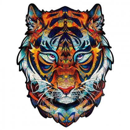 WOODEN COLOR PUZZLES - Mighty Tiger