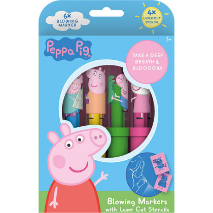 the blow markers Piggy Peppa