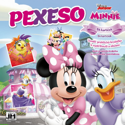 Pexeso Memory game in workbook Minnie