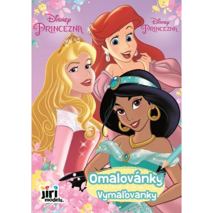 the A5 Disney Princesses coloring pages