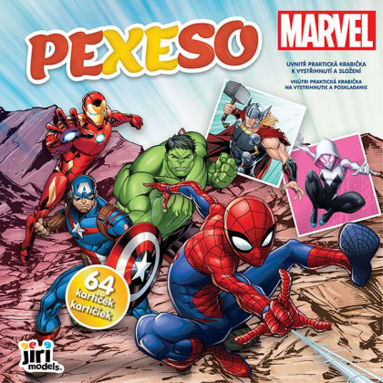 Pexeso in the MARVEL notebook