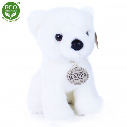 Plush white bear 18 cm ECO-FRIENDLY