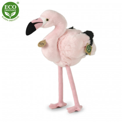 Plush flamingo 34 cm ECO-FRIENDLY