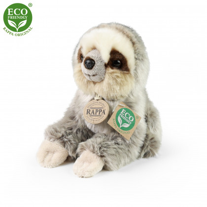 the sitting plush sloth, 18 cm
