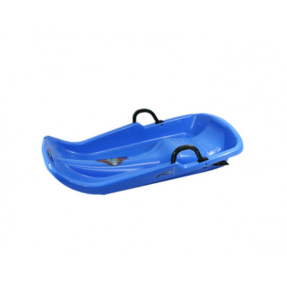 the plastic bobsled Twister plastic blue