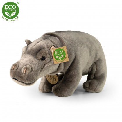 Plush hippo 30 cm ECO-FRIENDLY