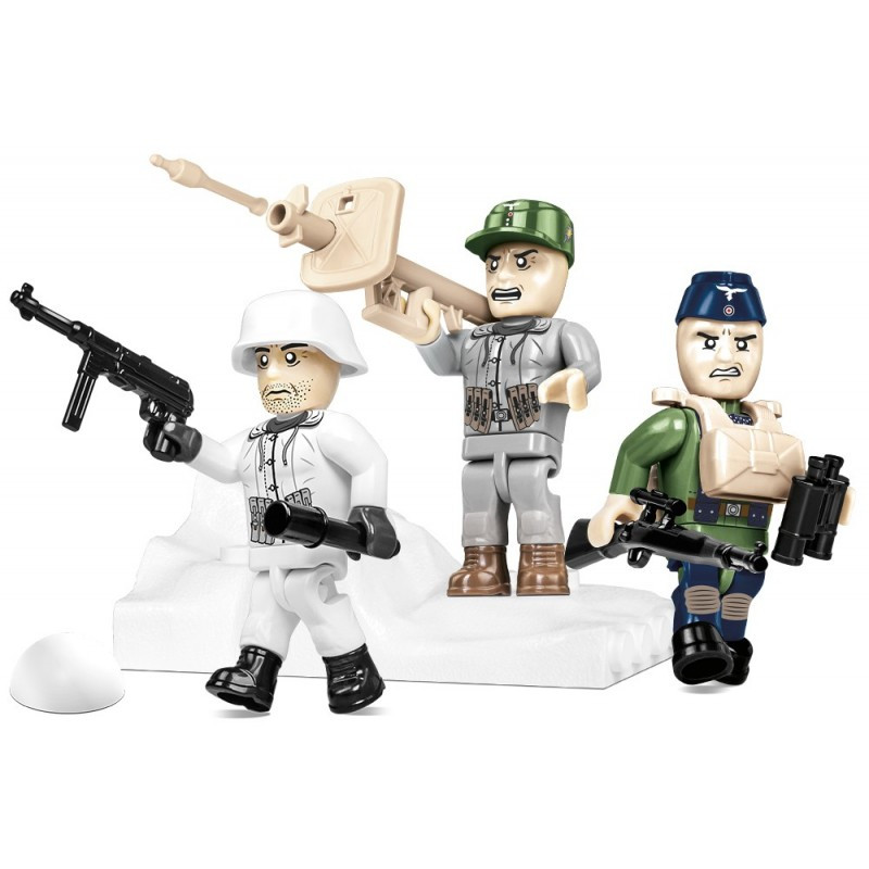 Figures with Infantry - demaged package