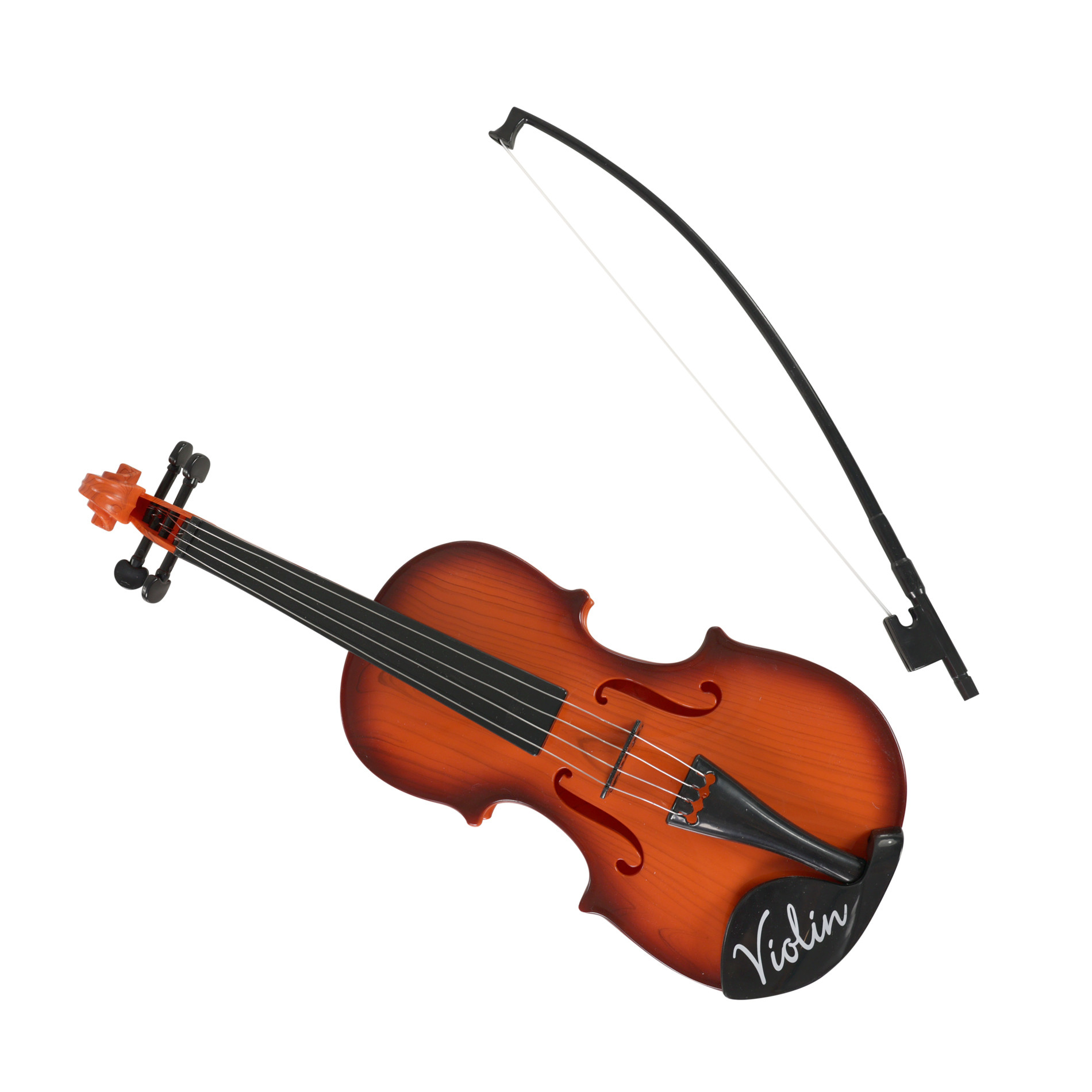 the violin with a bow