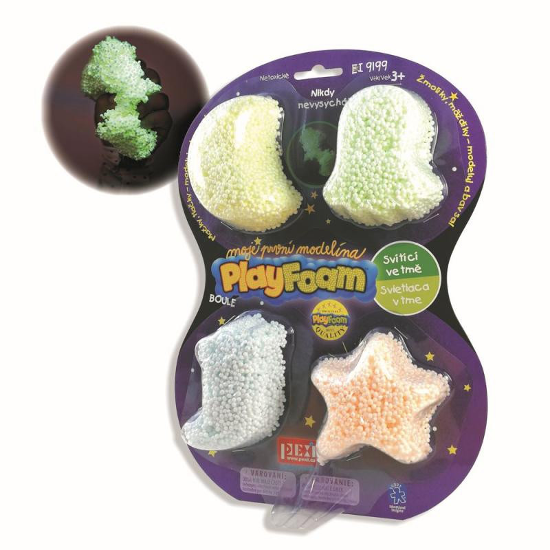 PlayFoam Boule glowing 4pack