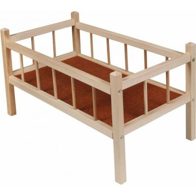 the wooden bed, 50 x 28 cm