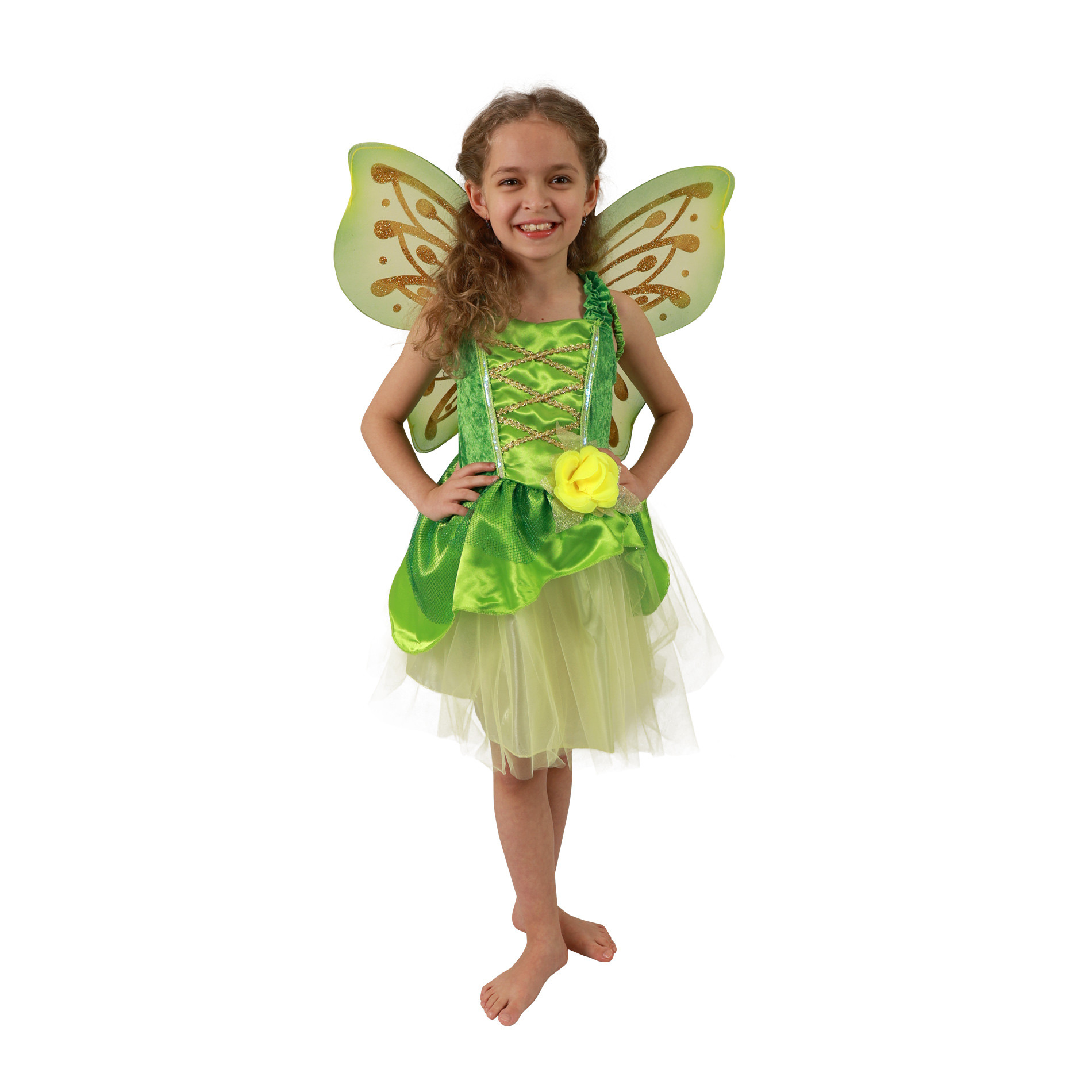 Children costume - green fairy (M)